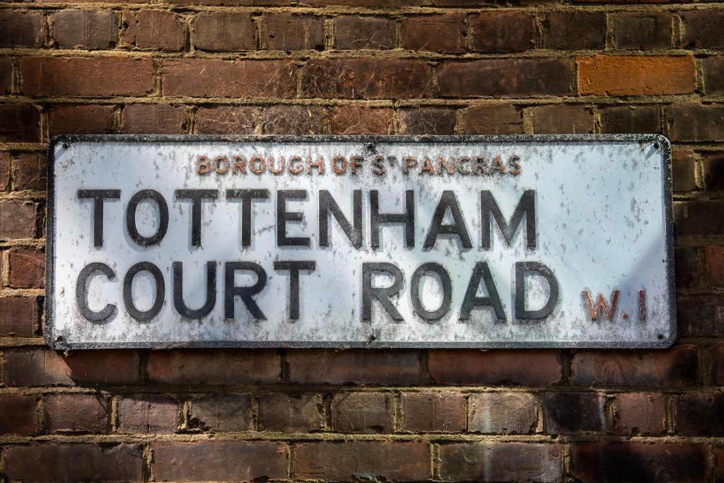 Tottenham Court Road, London